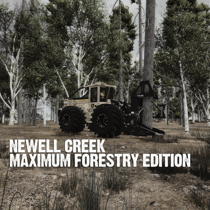 FS25 Newell Creek Remastered Maximum Forestry Edition BETA