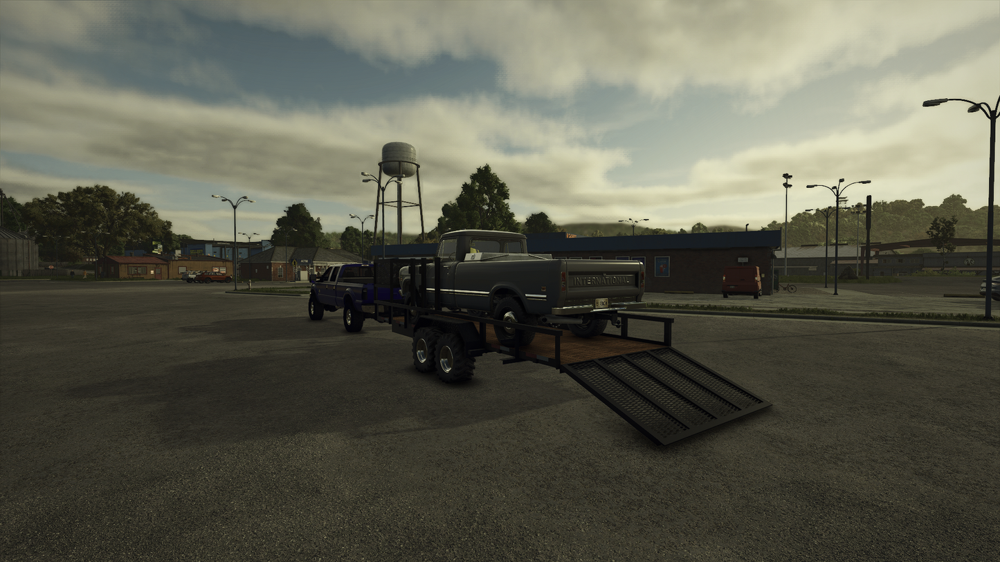 FS25 Big Tex Lawn Care Trailer