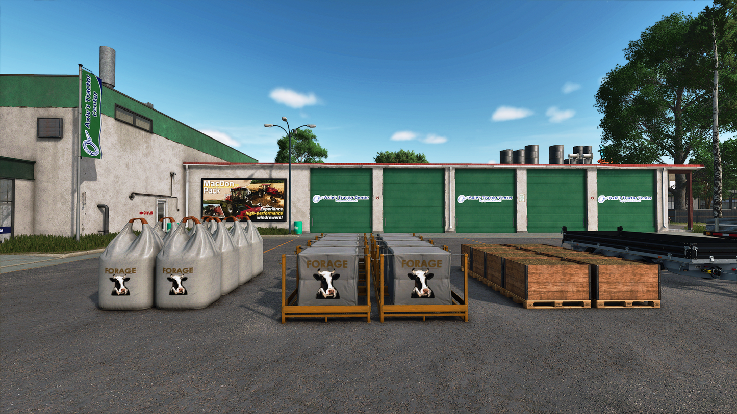 FS25 Cow Food Pallets