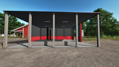 FS25 Combo Garage Shed