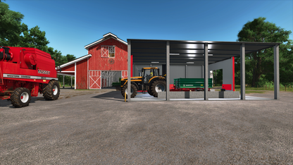 FS25 Combo Garage Shed