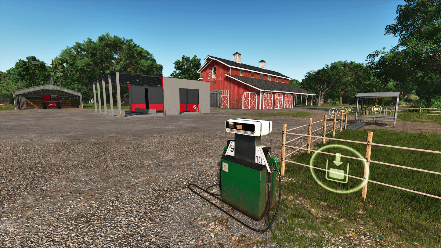 FS25 Combo Garage Shed