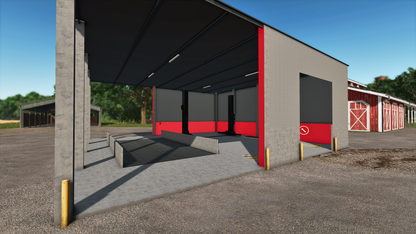 FS25 Combo Garage Shed