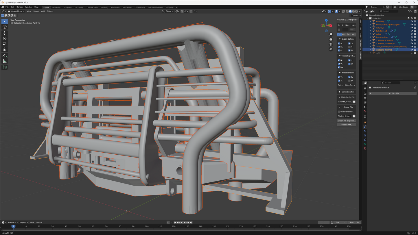 FS25 PREFAB - (Truck Accessories)