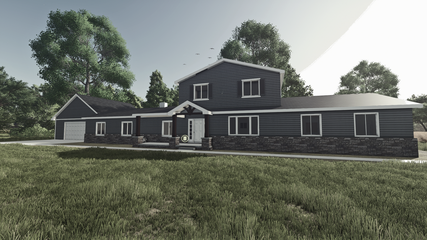 FS25 Mega Mod Pack - (Ranch Farm House)