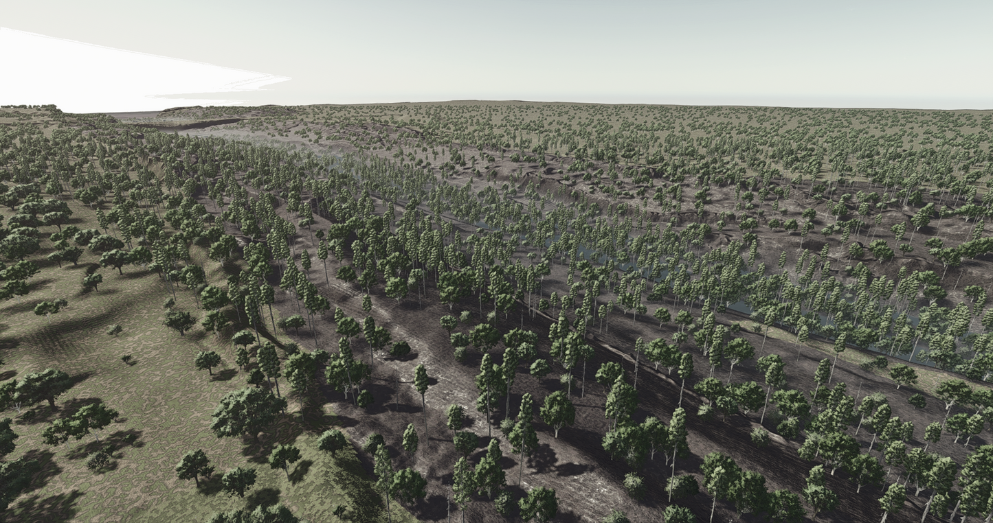 FS25 Old Lake Providence Forest BETA