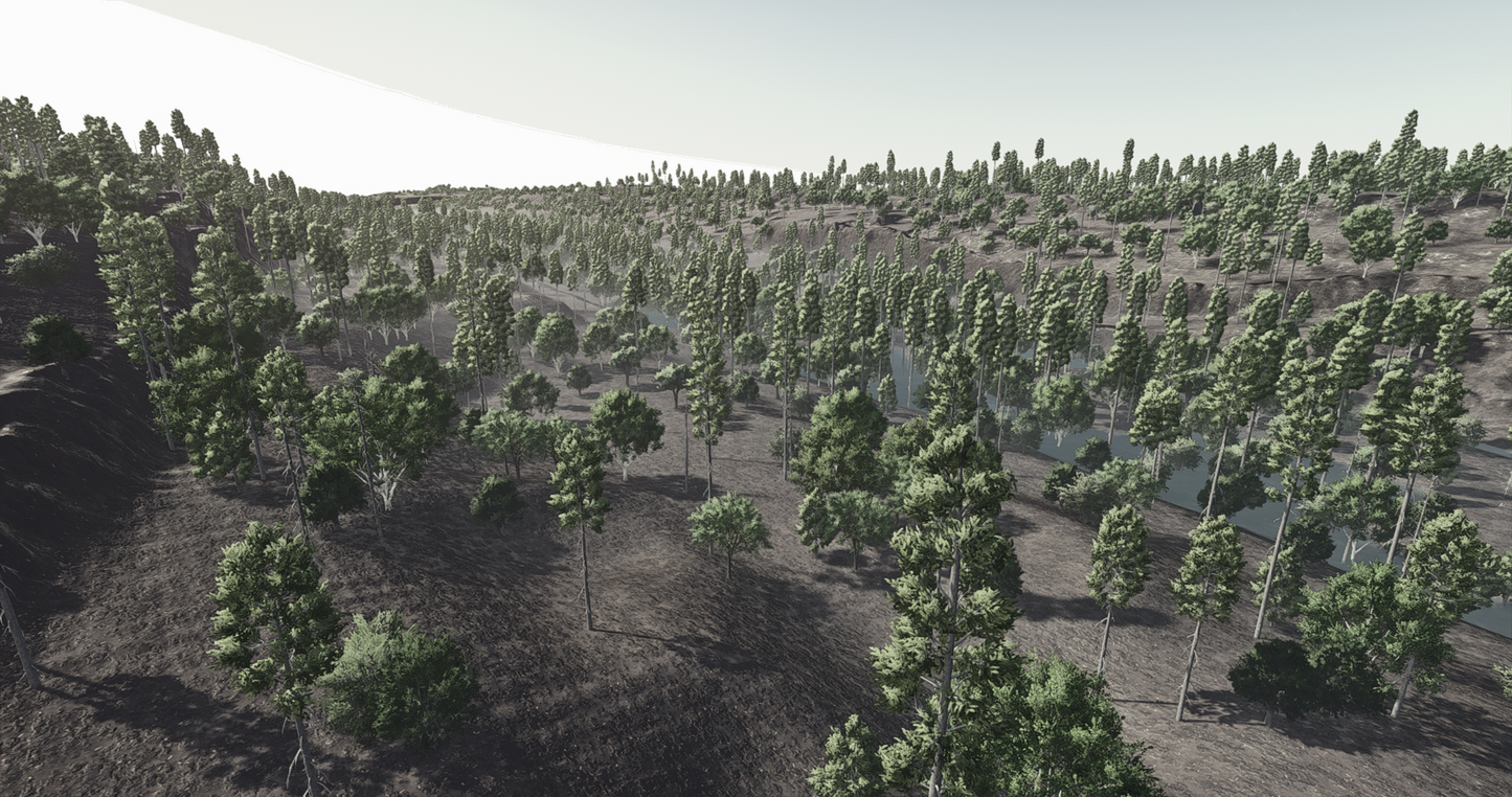 FS25 Old Lake Providence Forest BETA