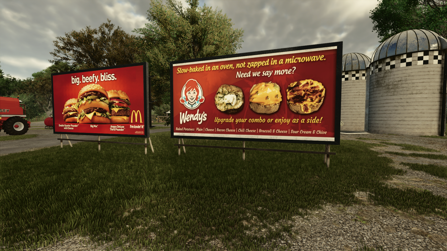 FS25 Billboard Advertisements