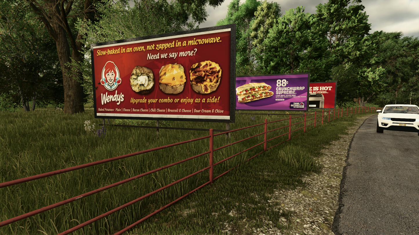 FS25 Billboard Advertisements