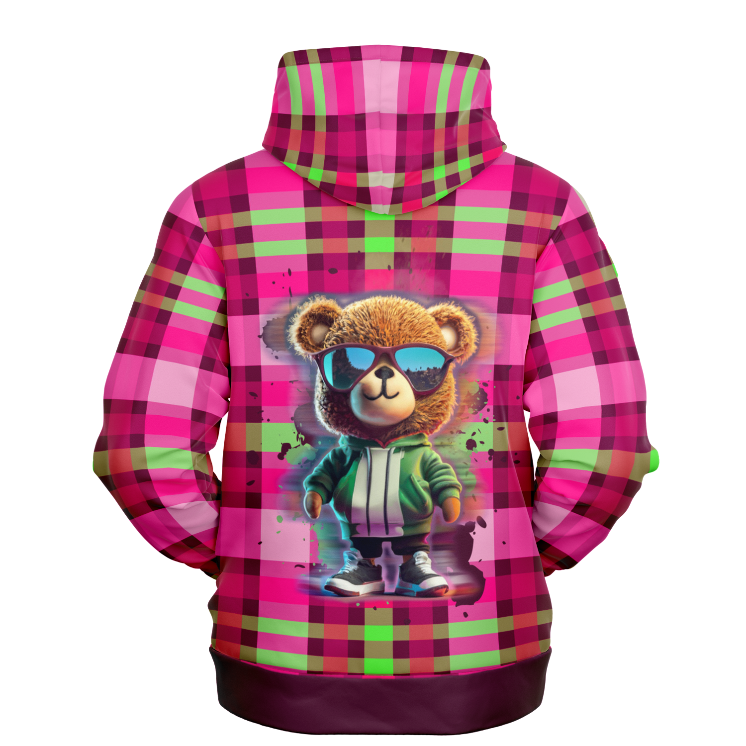 the-underground-bus-line-pullover-hoodie-cool-bear-plaid