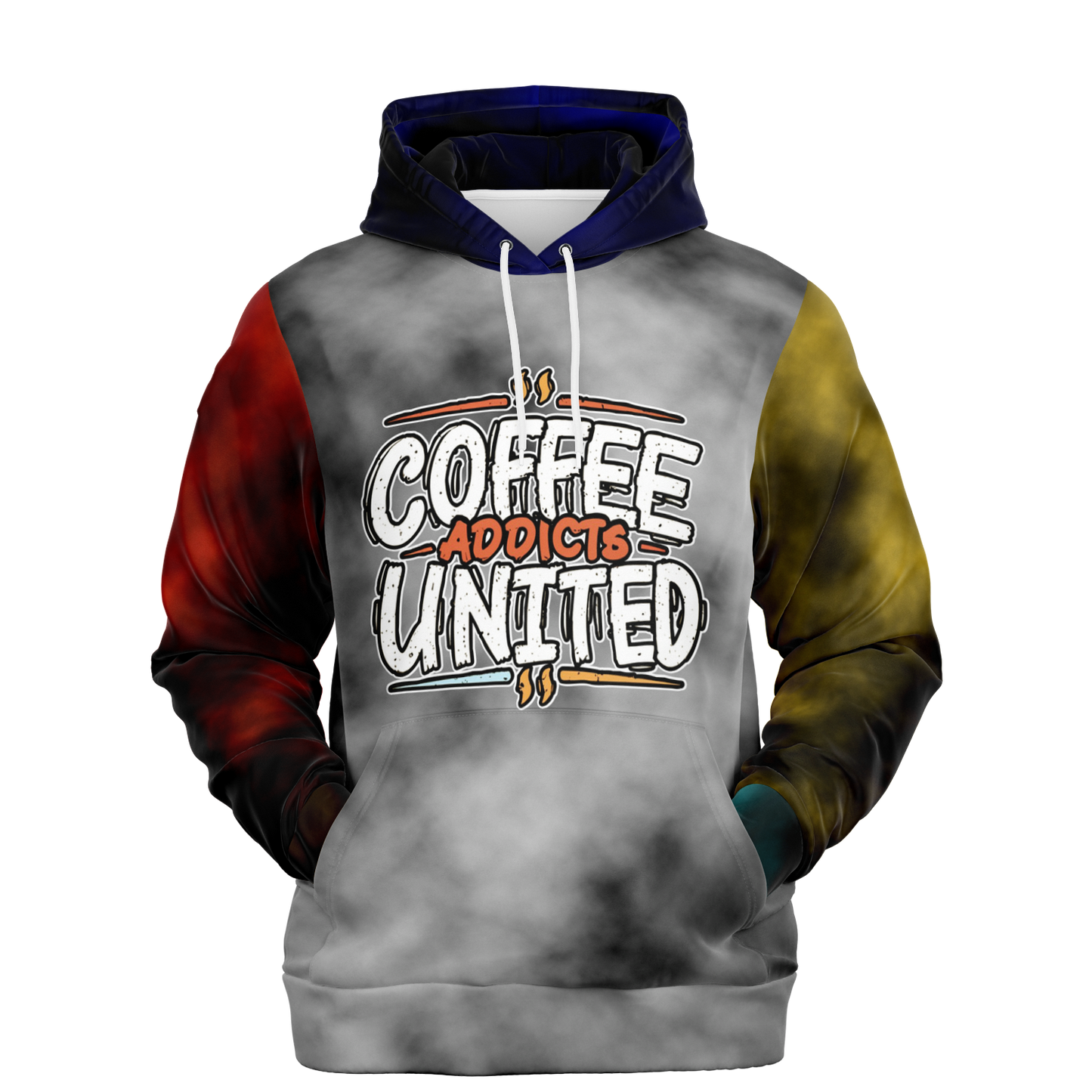 Coffee Addicts United™ Pullover Hoodie - Greasy