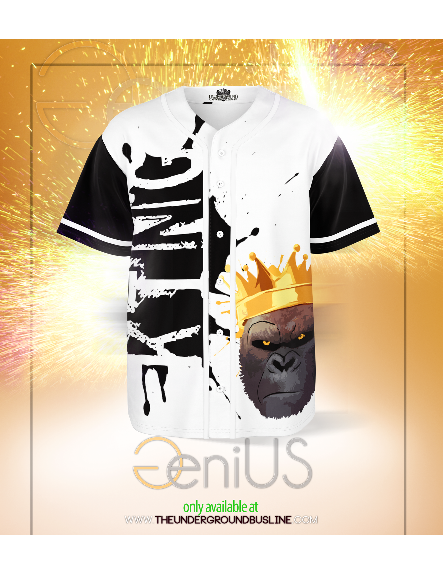 "King" Baseball Jersey