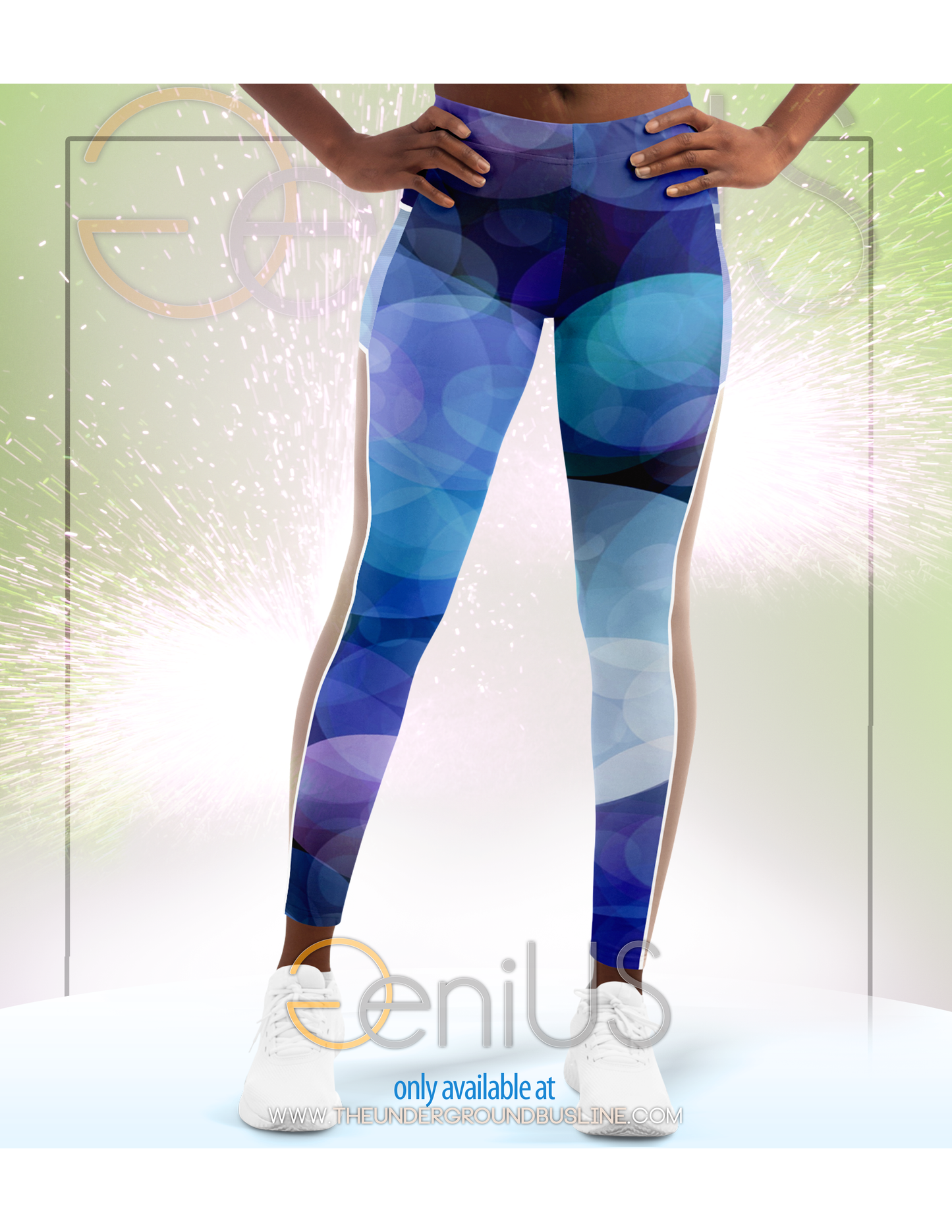 Blurry Lights V2.1 Mesh Pocket Leggings