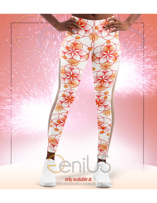 Nine Ether Sun and Fire V1.1 Mesh Pocket Leggings