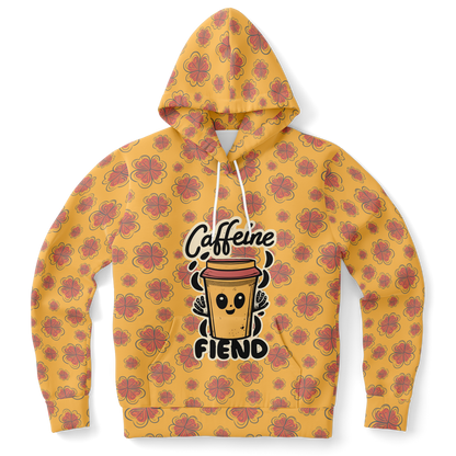 Caffeine Fiend Hoodie - Happy Coffee