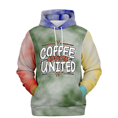 Coffee Addicts United™ Pullover Hoodie - Smoke