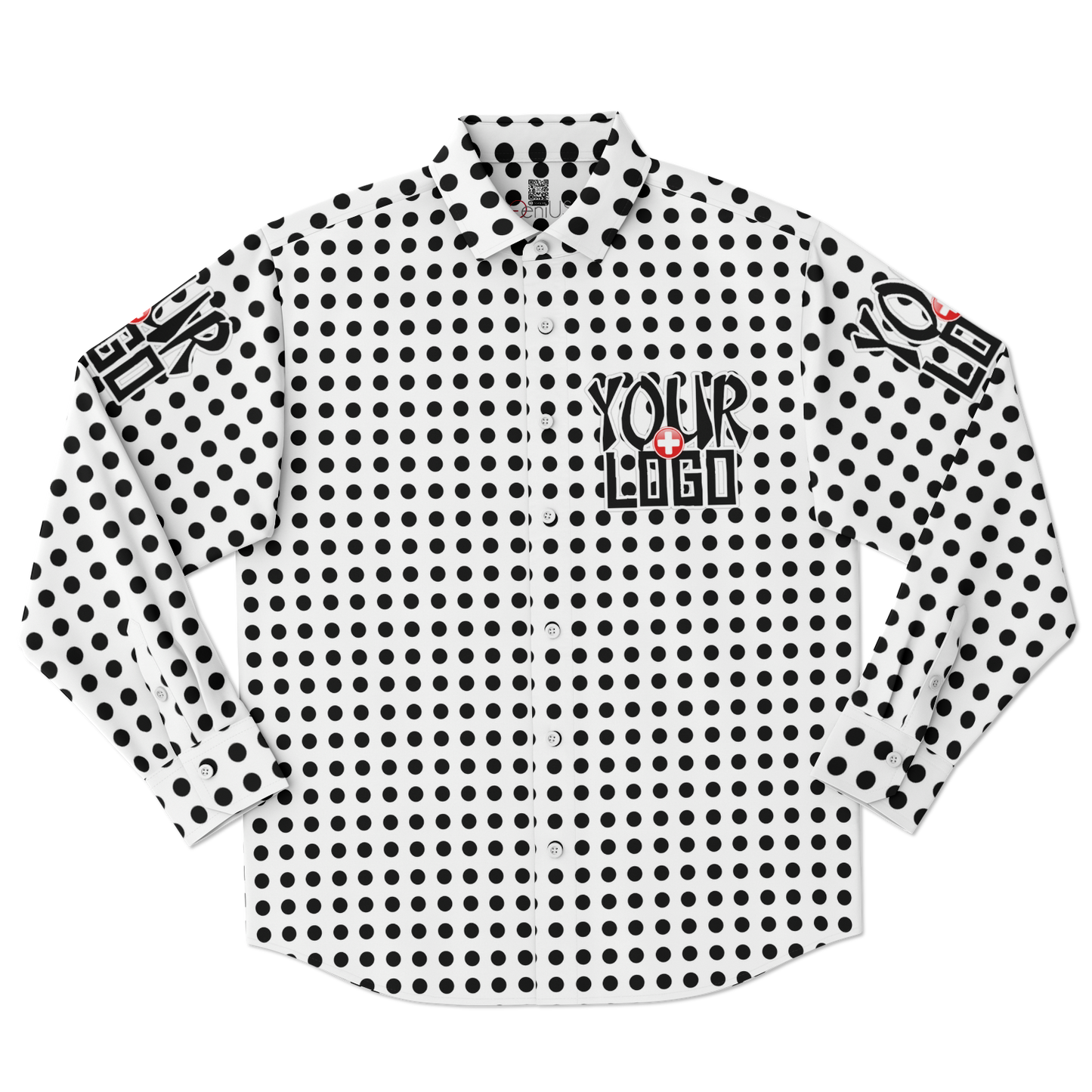 Custom Long Sleeve Button Down Shirt