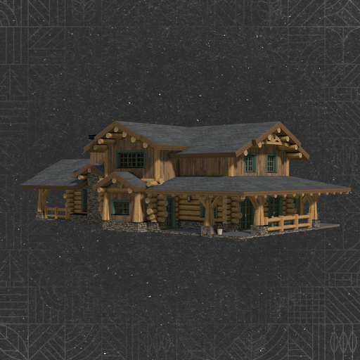 FS25 Mega Mod Pack - (Log Farm House)