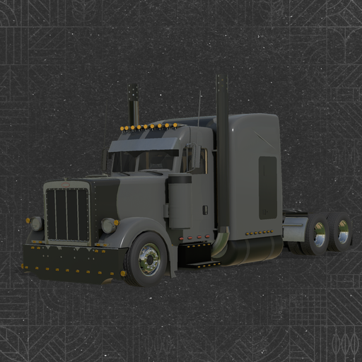 FS25 Mega Mod Pack - TEST (Peterbilt "Black Knight" Custom)