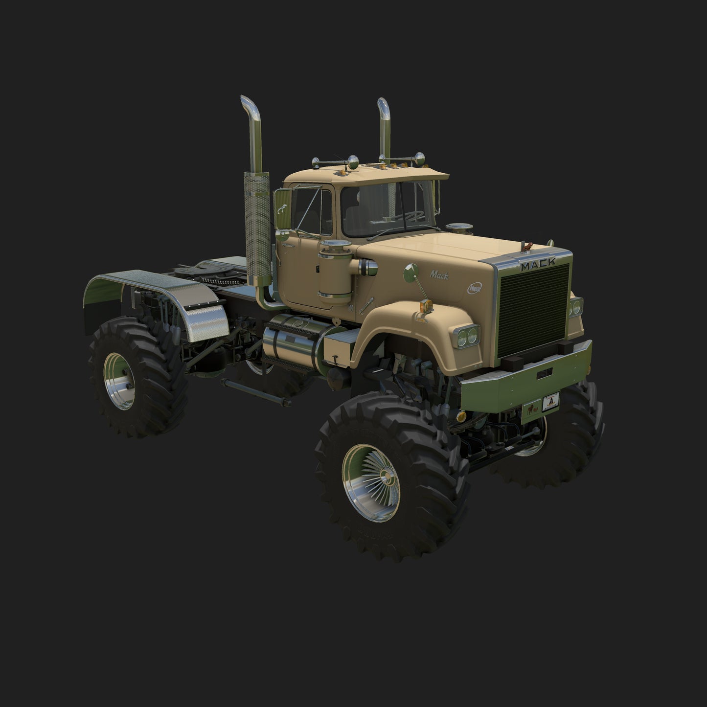 FS25 Mega Mod Pack - IN PROGRESS (Monster Truck - Mack Superliner)