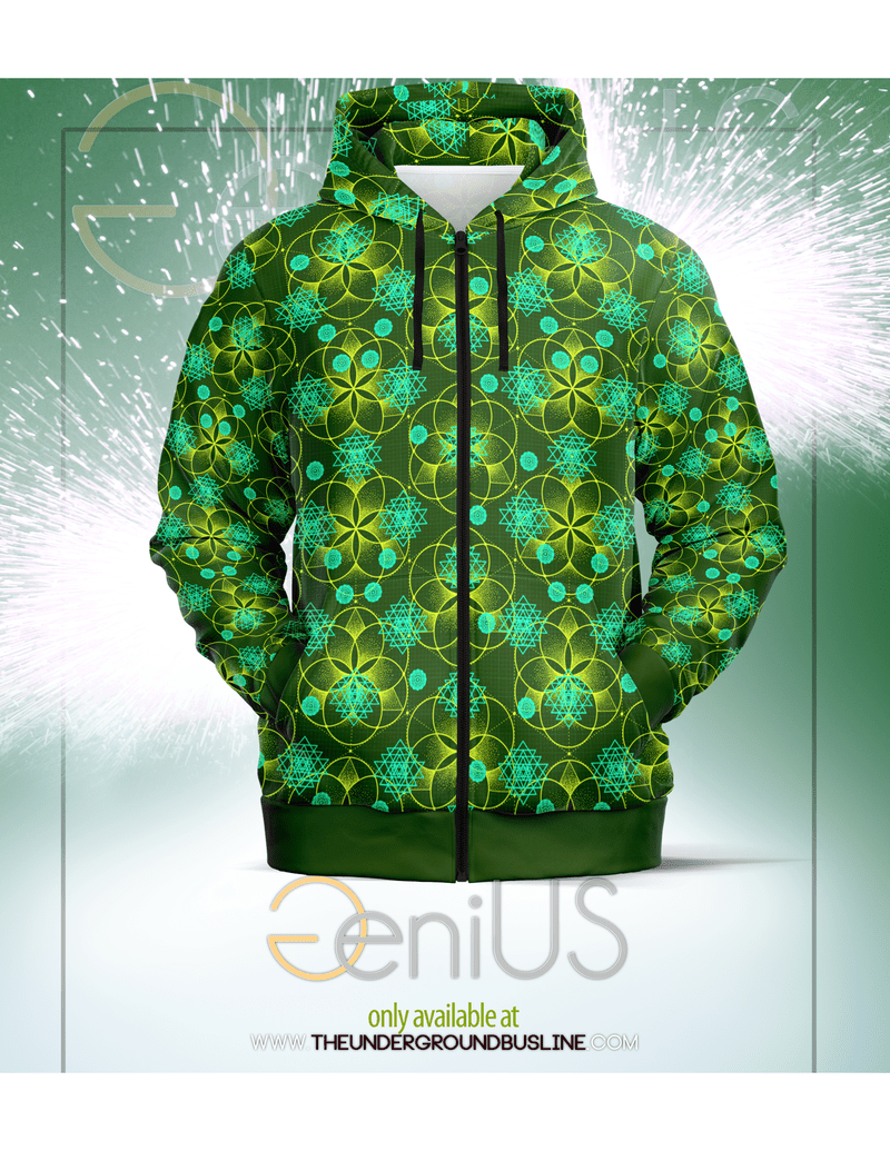 the-underground-bus-line-zip-up-hoodie-nine-Ether-green