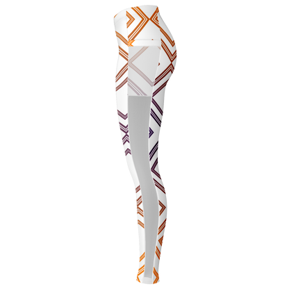 Abstract V1.1 Mesh Pocket Leggings