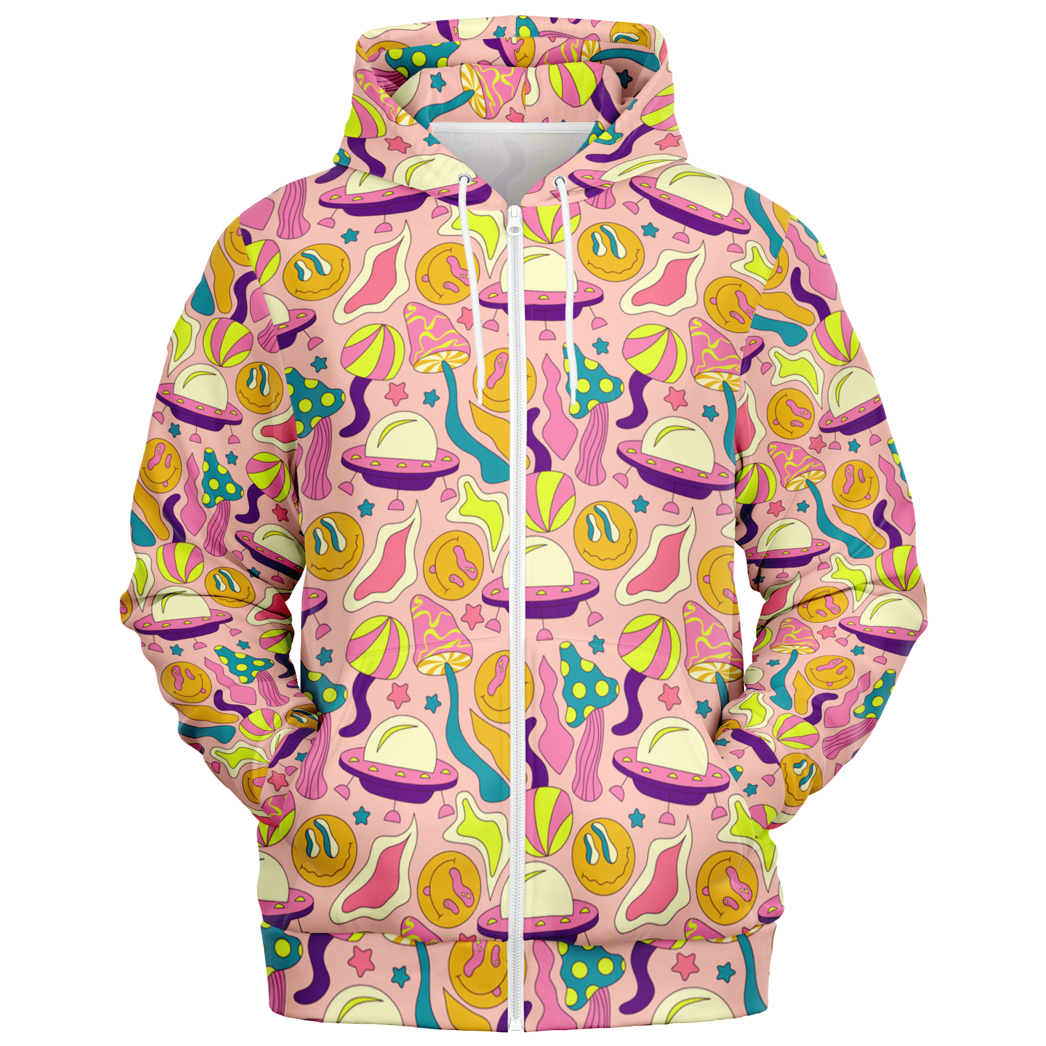 the-underground-bus-line-zip-up-hoodie-lsd-much