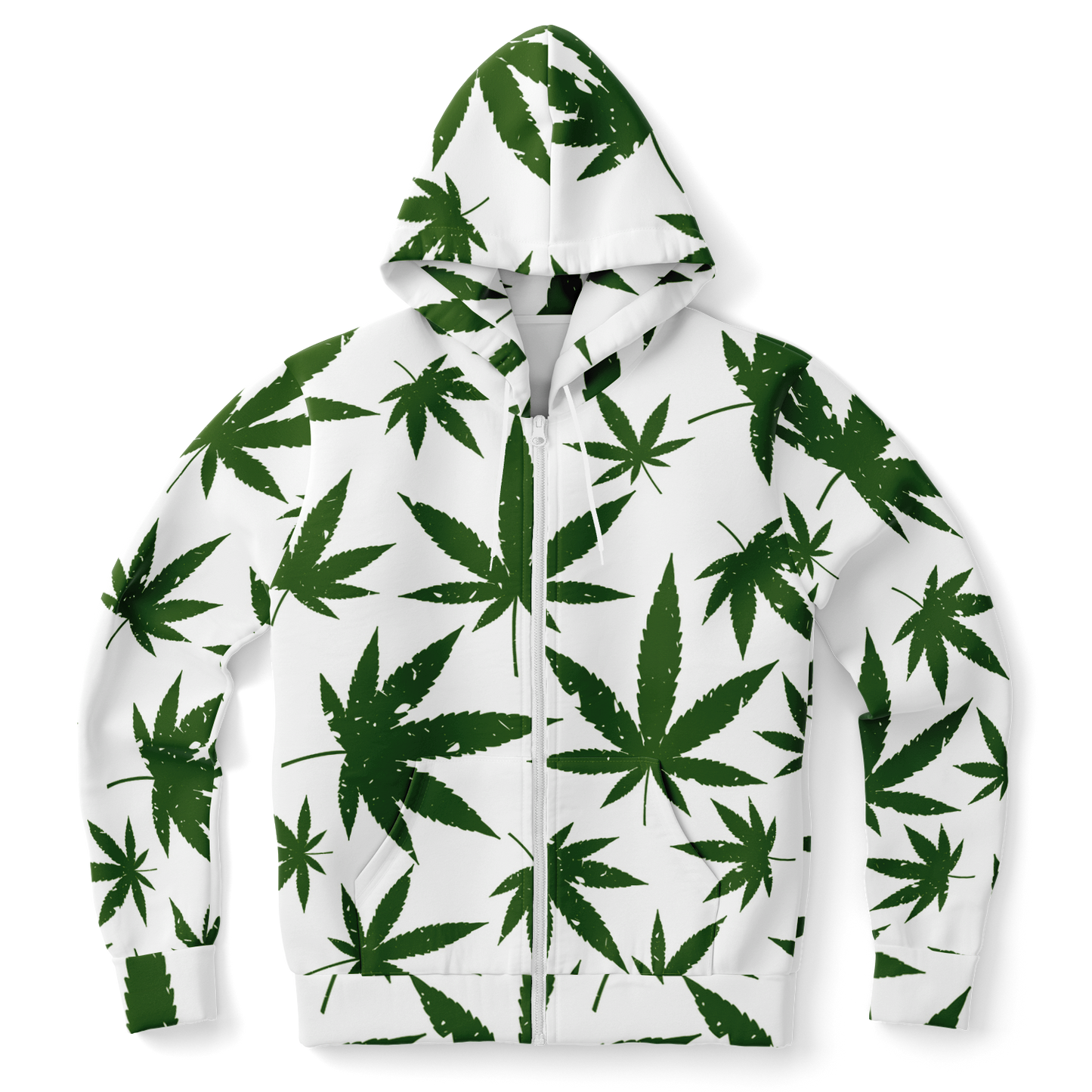 the-underground-bus-line-zip-up-hoodie-high-Class-green