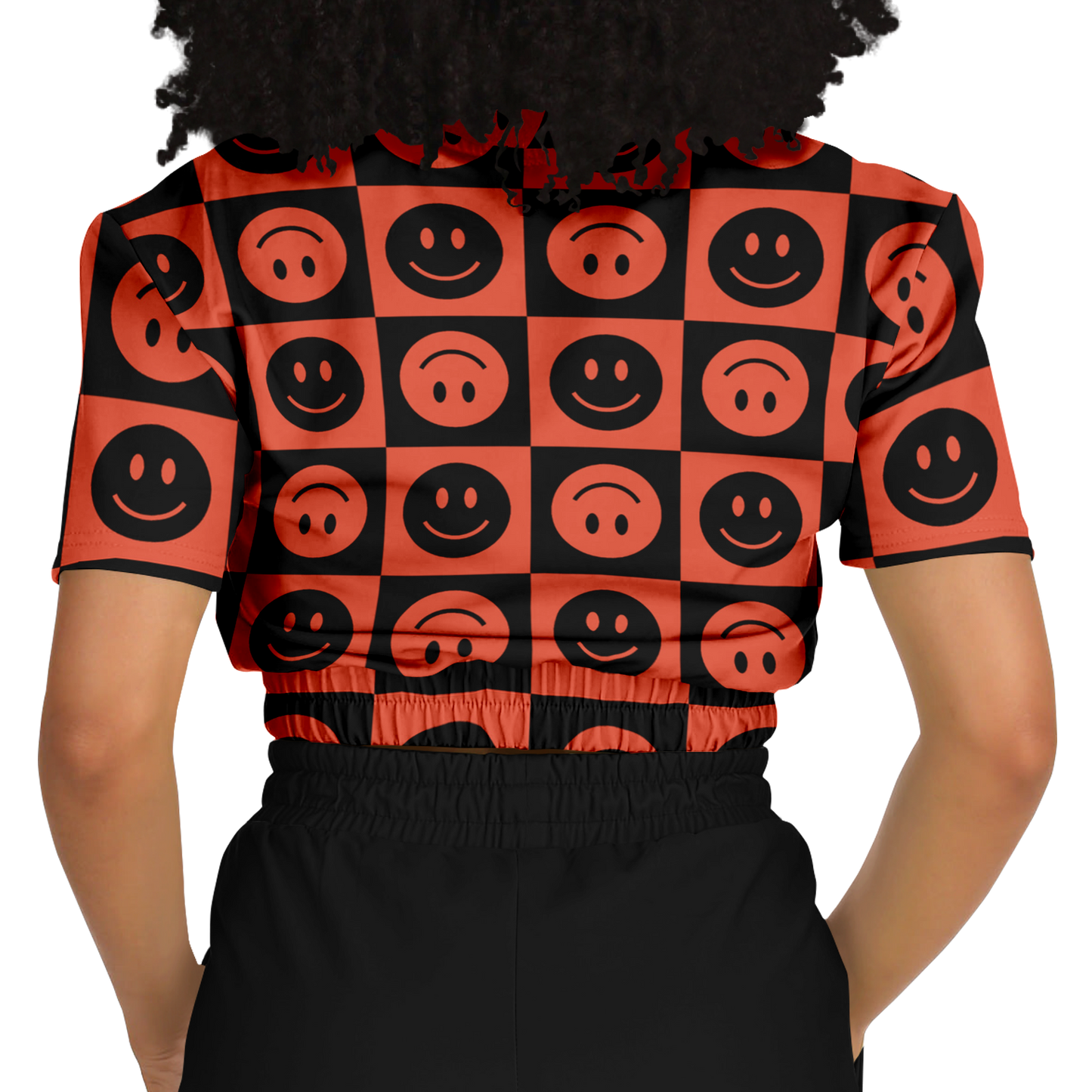 the-underground-bus-line-be-happy-cropped-short-sleeved-sweatshirt