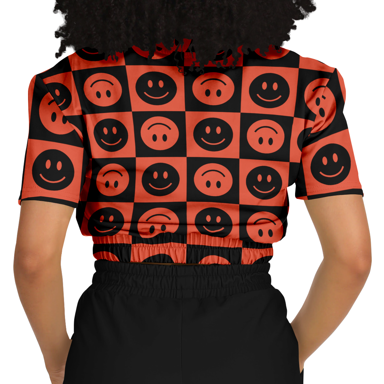 the-underground-bus-line-be-happy-cropped-short-sleeved-sweatshirt