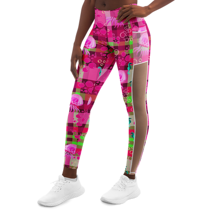 Pink ish V2.1 Mesh Pocket Leggings