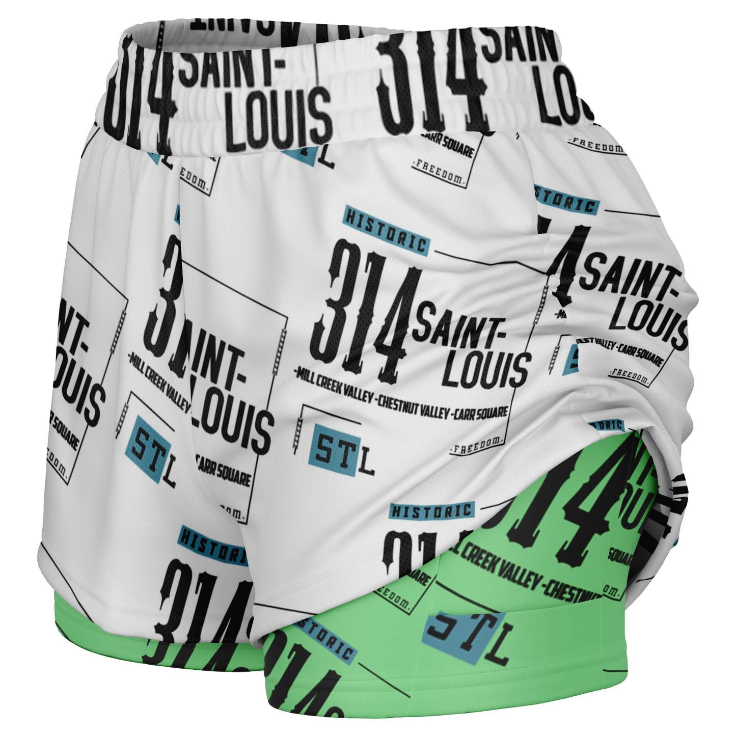 Historic - St. Louis V1.5 2-n-1 Shorts