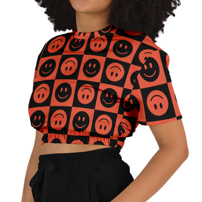 the-underground-bus-line-be-happy-cropped-short-sleeved-sweatshirt