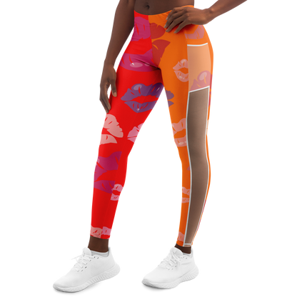 Kisses V1.3 Mesh Pocket Leggings