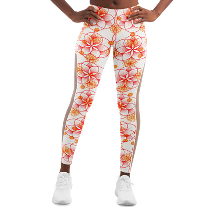 Nine Ether Sun and Fire V1.1 Mesh Pocket Leggings