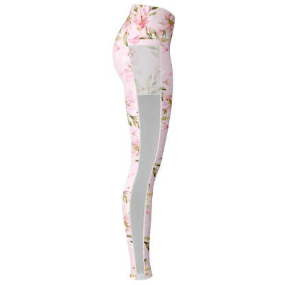 Pink Tourmaline V1.2 Mesh Pocket Leggings