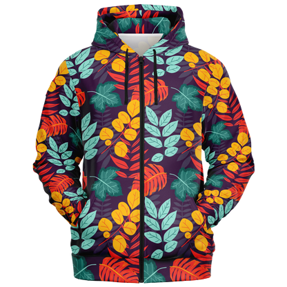 the-underground-bus-line-zip-up-hoodie-nature-Realist