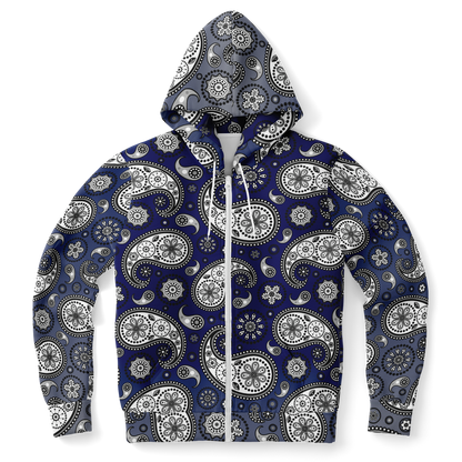 the-underground-bus-line-zip-up-hoodie-blue-Black-paisley