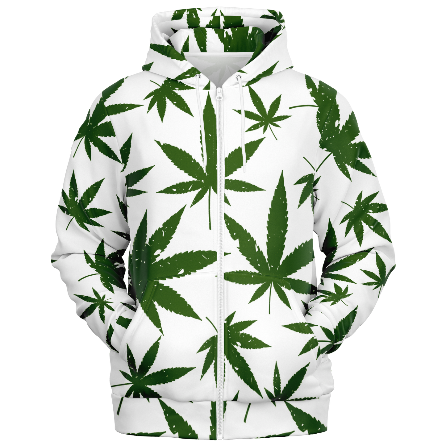 the-underground-bus-line-zip-up-hoodie-high-Class-green