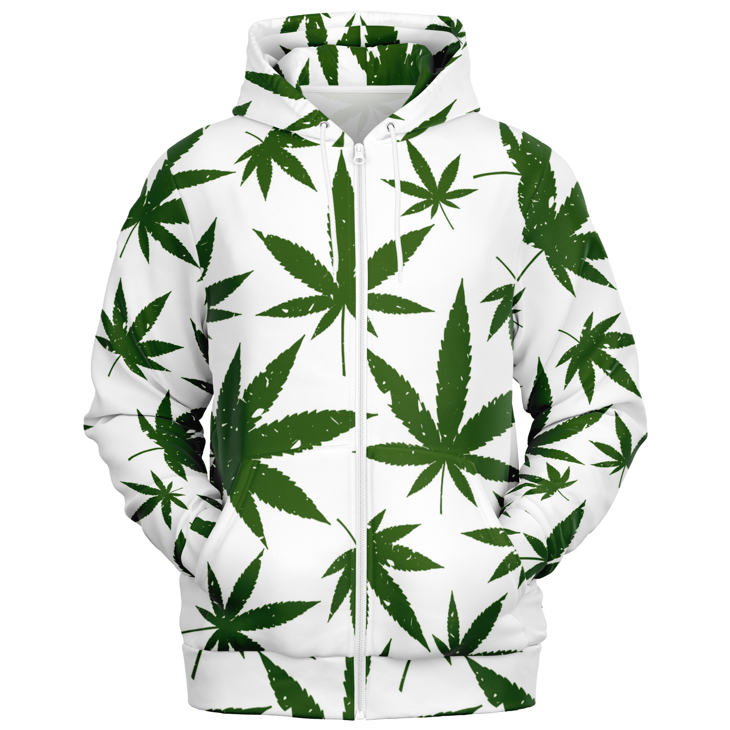 the-underground-bus-line-zip-up-hoodie-high-Class-green