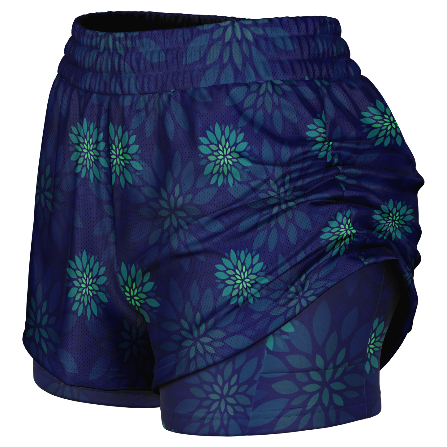 Dark Blooms V1.1 2-n-1 Shorts