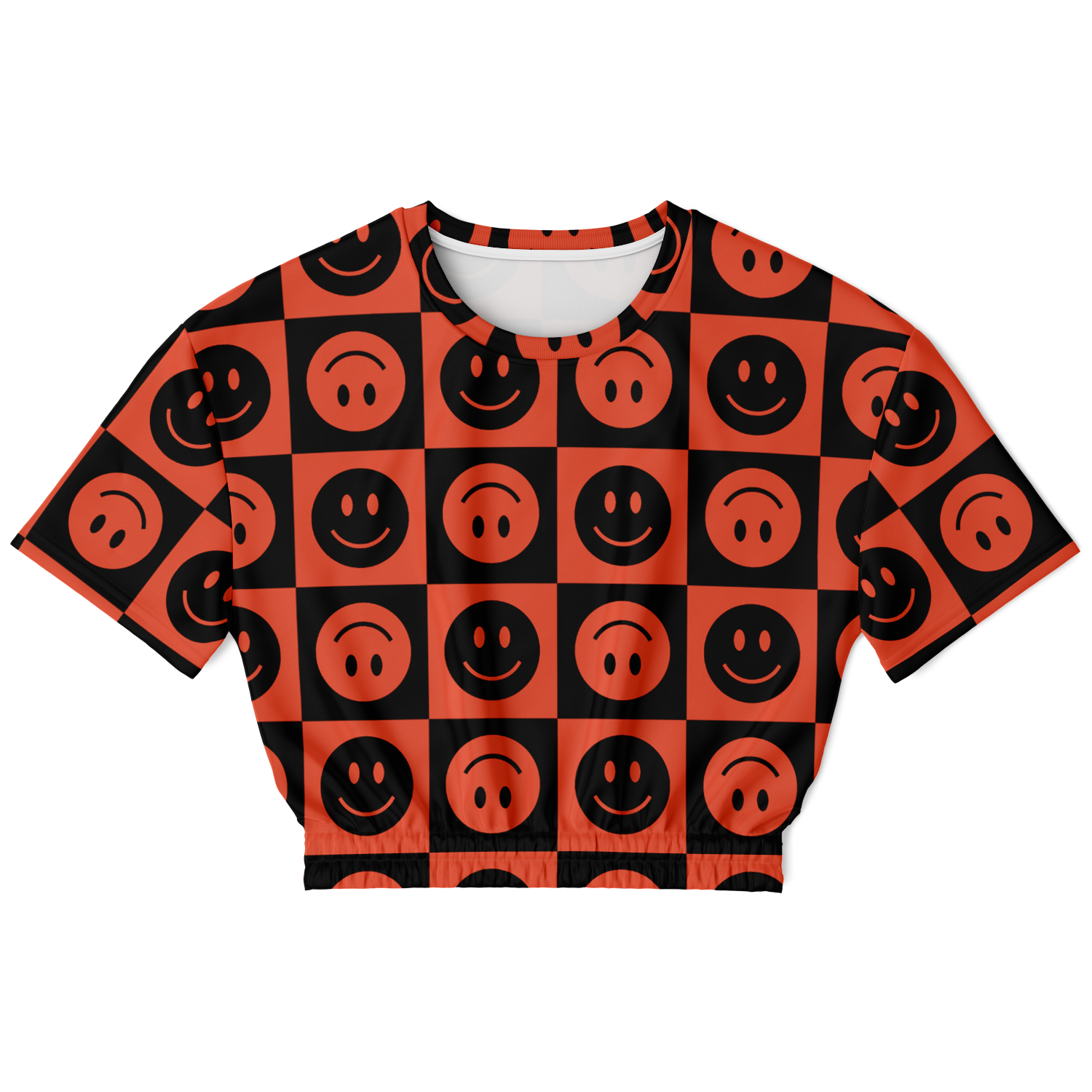 the-underground-bus-line-be-happy-cropped-short-sleeved-sweatshirt