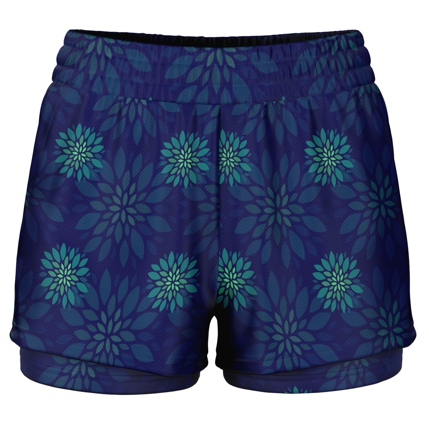 Dark Blooms V1.1 2-n-1 Shorts