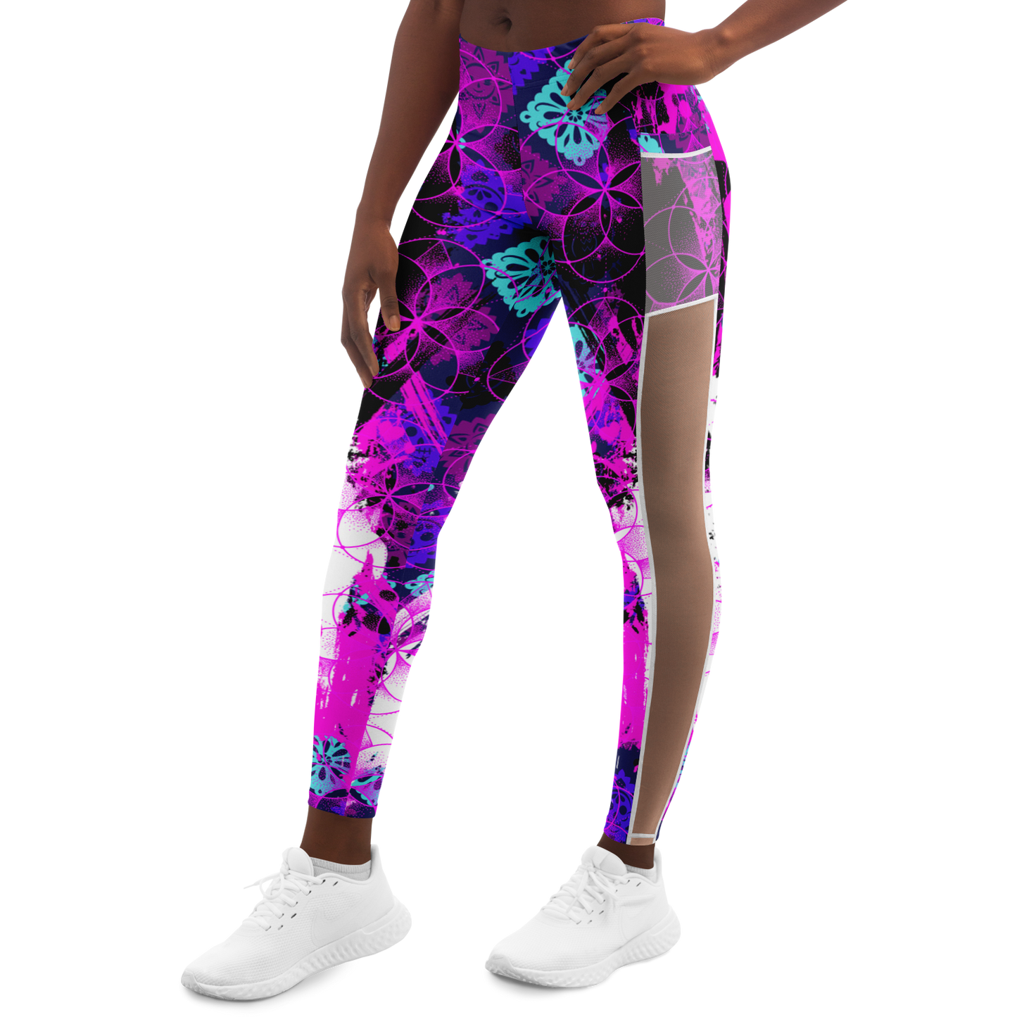 Crown Healing V1.1 Mesh Pocket Leggings