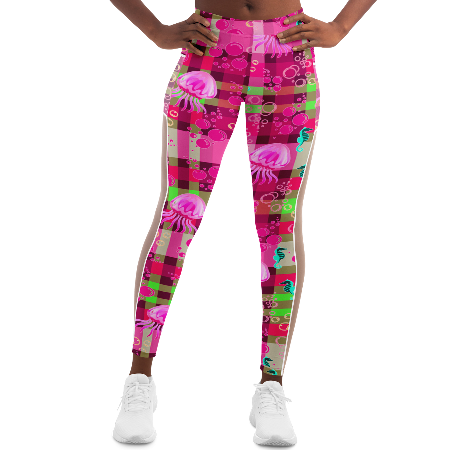 Pink ish V2.1 Mesh Pocket Leggings