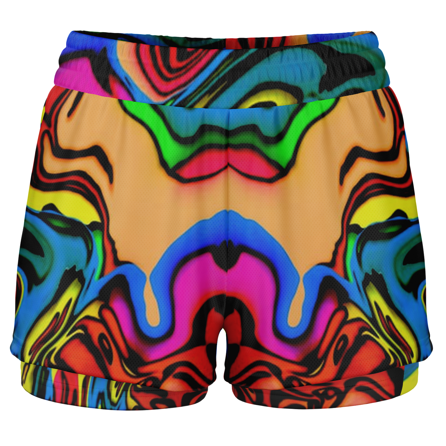 Scrambled Chakras V3.1 2-in-1 Shorts