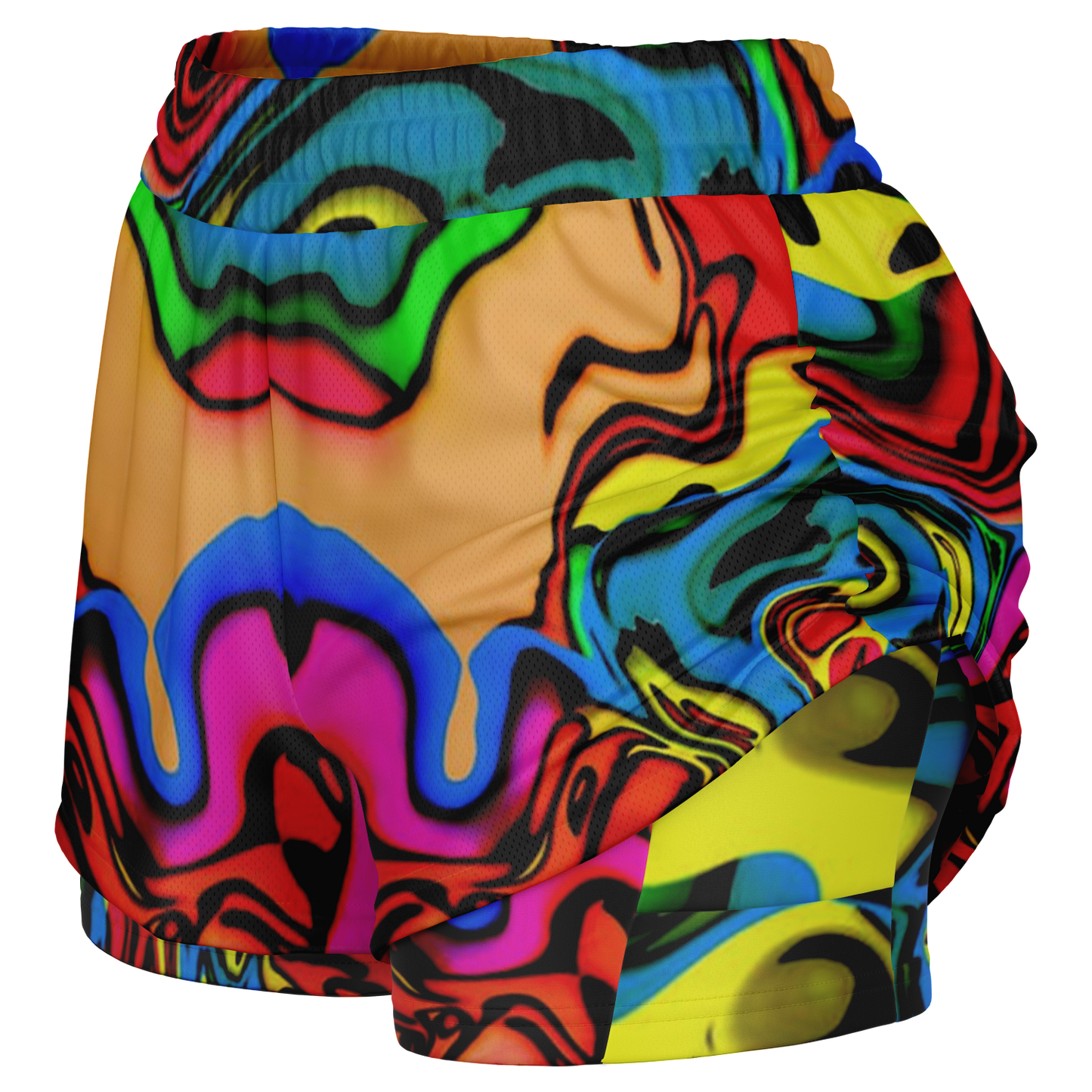 Scrambled Chakras V3.1 2-in-1 Shorts
