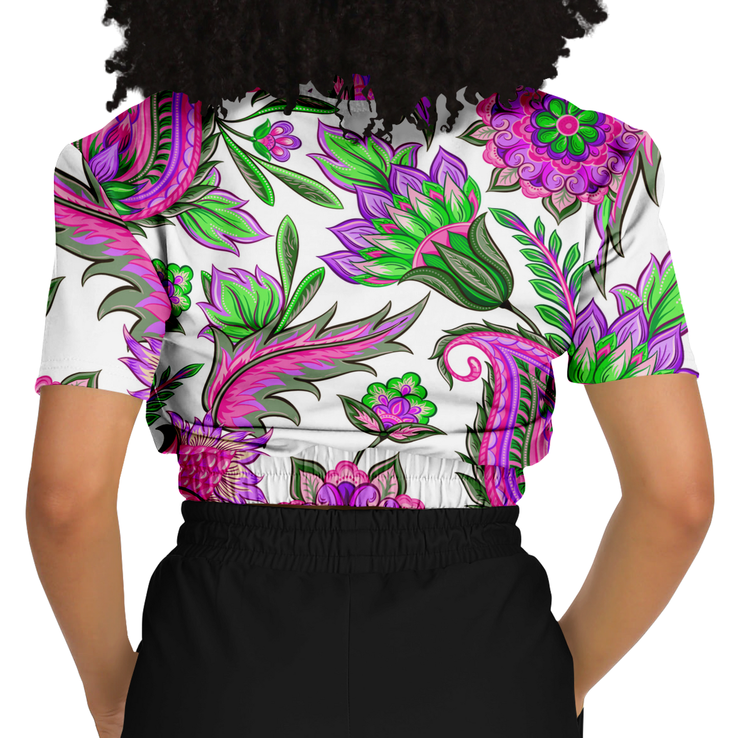 the-underground-bus-line-high-Vibes-cropped-short-sleeved-sweatshirt