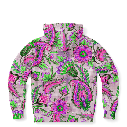 the-underground-bus-line-zip-up-hoodie-high-vibrations-Pink