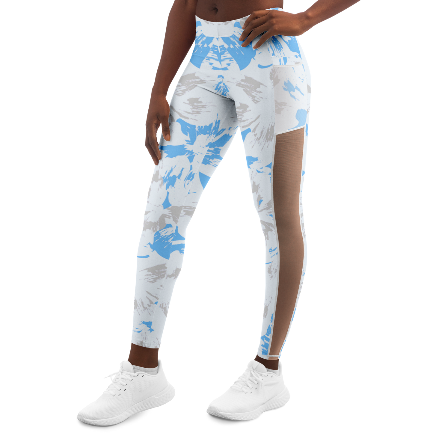 Bleached V1.2 Mesh Pocket Leggings